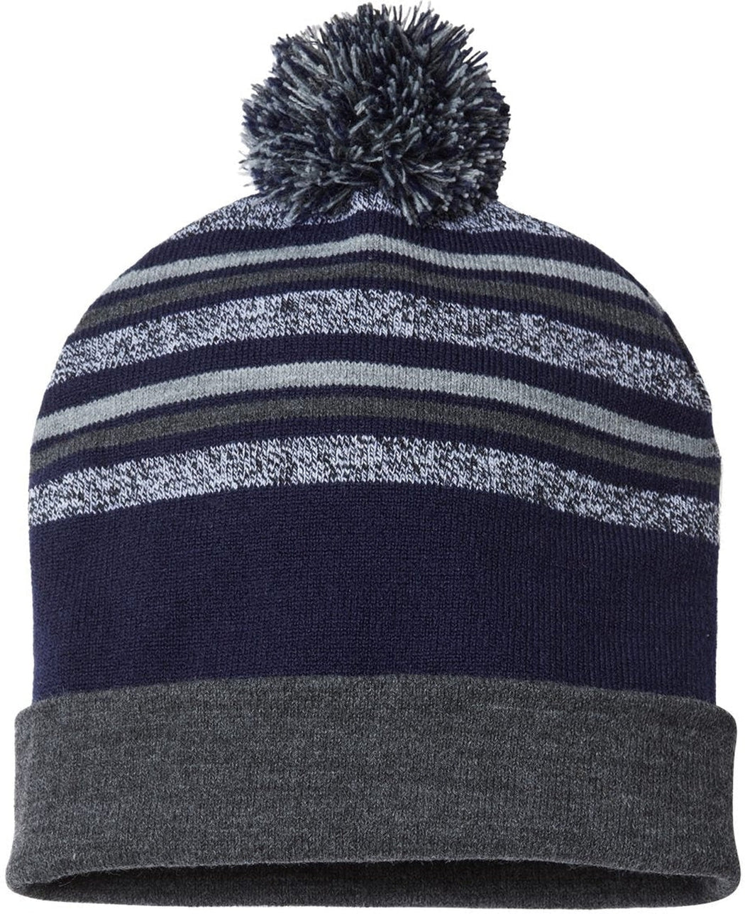 Captain America Inspired USA-Made Striped Beanie - A Must-Have!