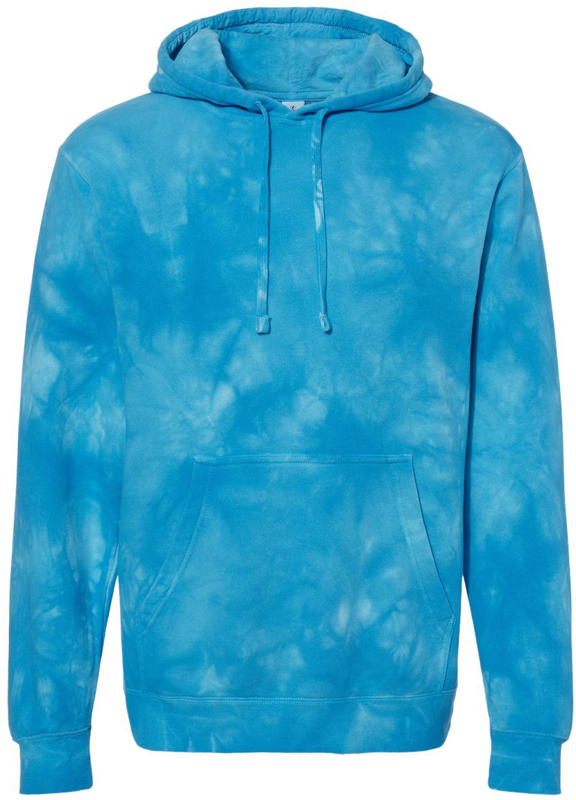 Independent Trading Co. Midweight Tie-Dye Hoodie - Trendy & Durable
