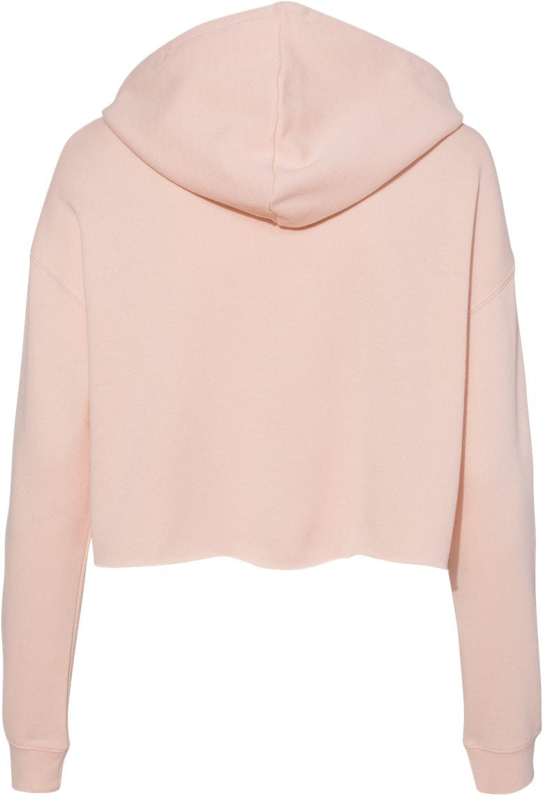 Independent Trading Co. Women's Stunning Lightweight Cropped Hooded Sweatshirt