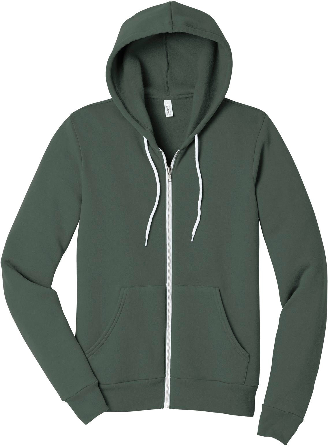 Bella+Canvas Sponge Fleece Full-Zip Hoodie - Your Perfect Casual Companion