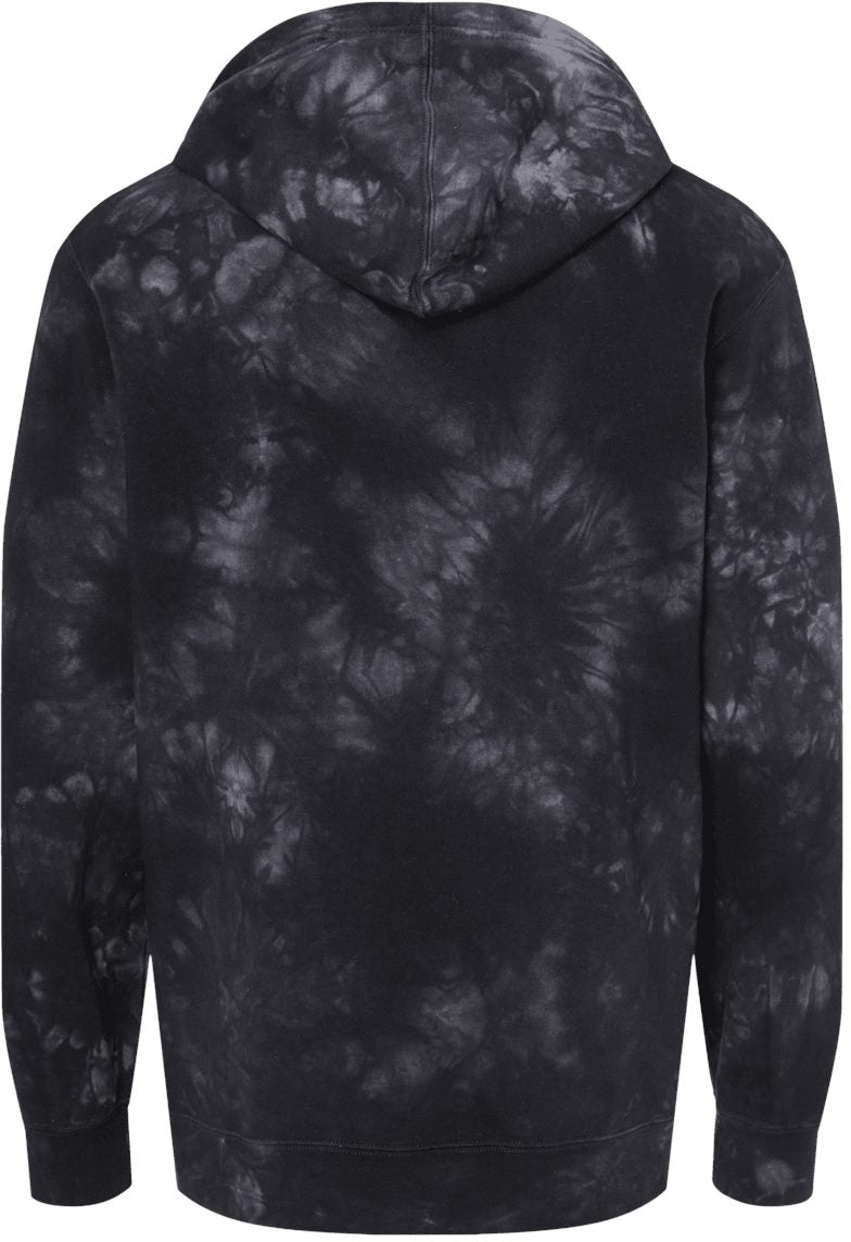 Independent Trading Co. Midweight Tie-Dye Hoodie - Trendy & Durable
