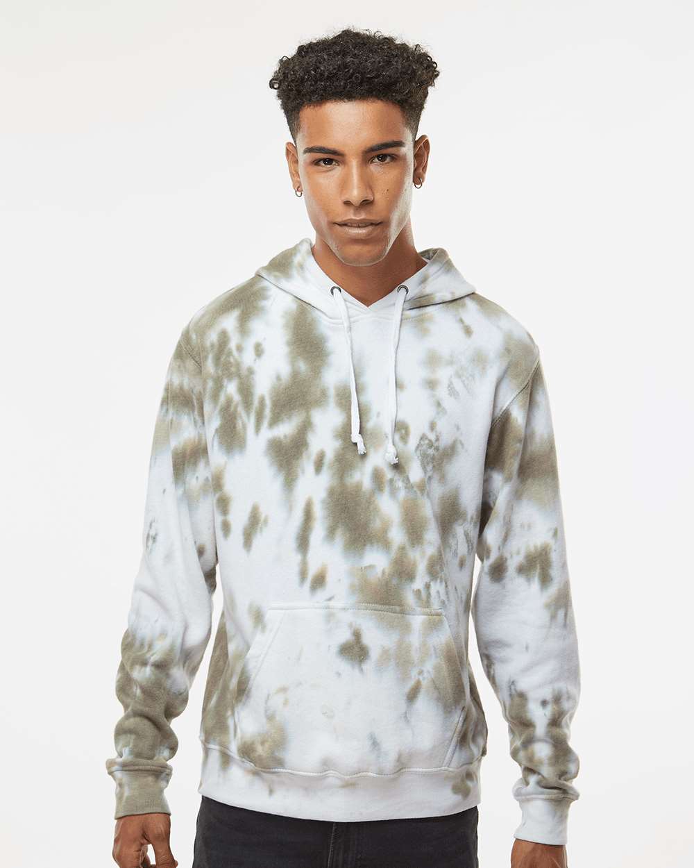 J. America's Stunning Tie - Dyed Fleece Hooded Sweatshirt