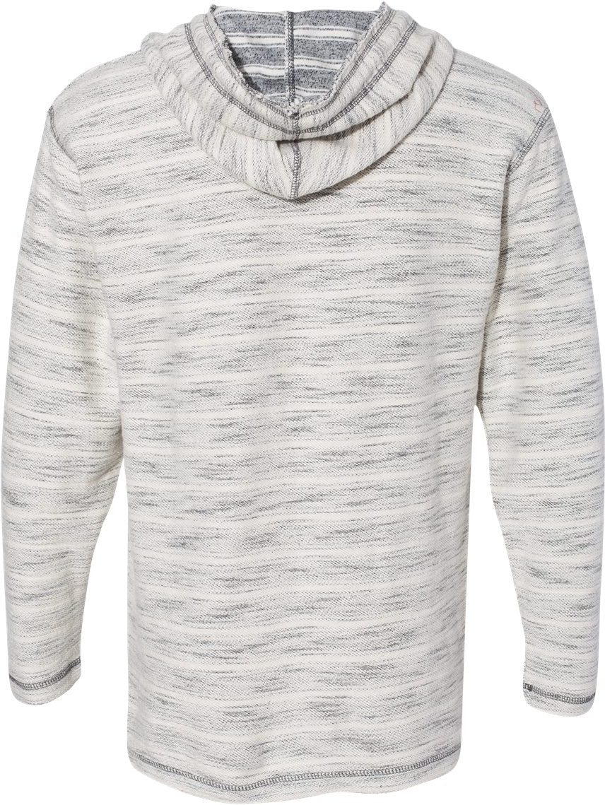 J America Baja French Terry V-Neck Hooded Pullover - The Ultimate Men's Casual Wear
