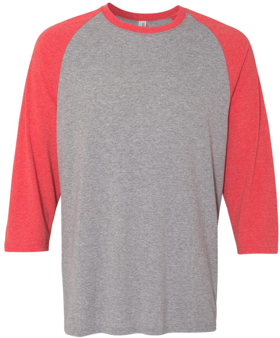 Jerzees Triblend Three-Quarter Raglan Baseball T-Shirt - A Must-Have!