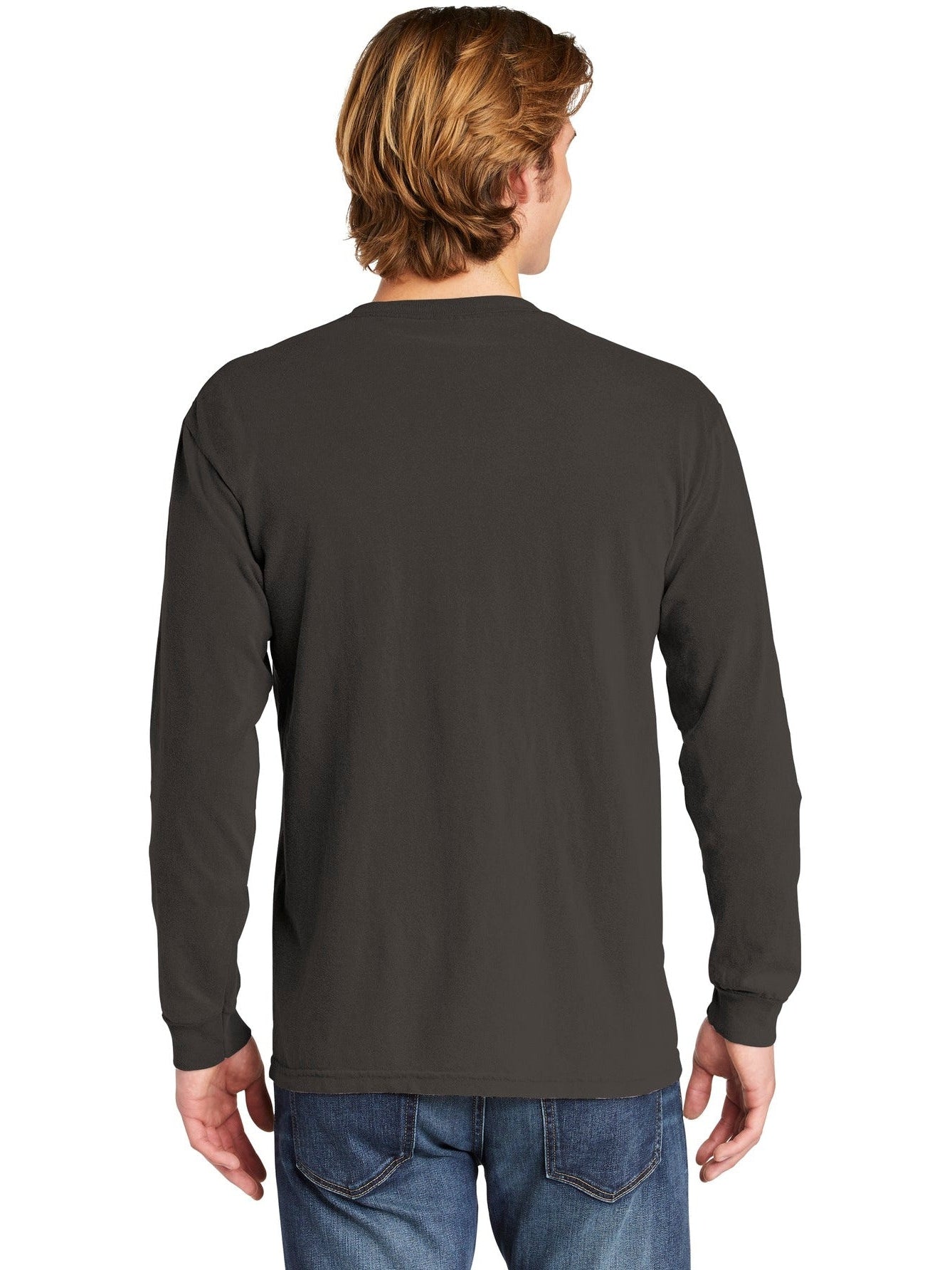 Comfort Colors' Super-Soft Heavyweight Ring Spun Long Sleeve Pocket Tee - Grab Yours Now!