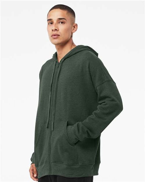 Bella+Canvas Sponge Fleece DTM Full-Zip Hoodie - The Ultimate Comfort Wear