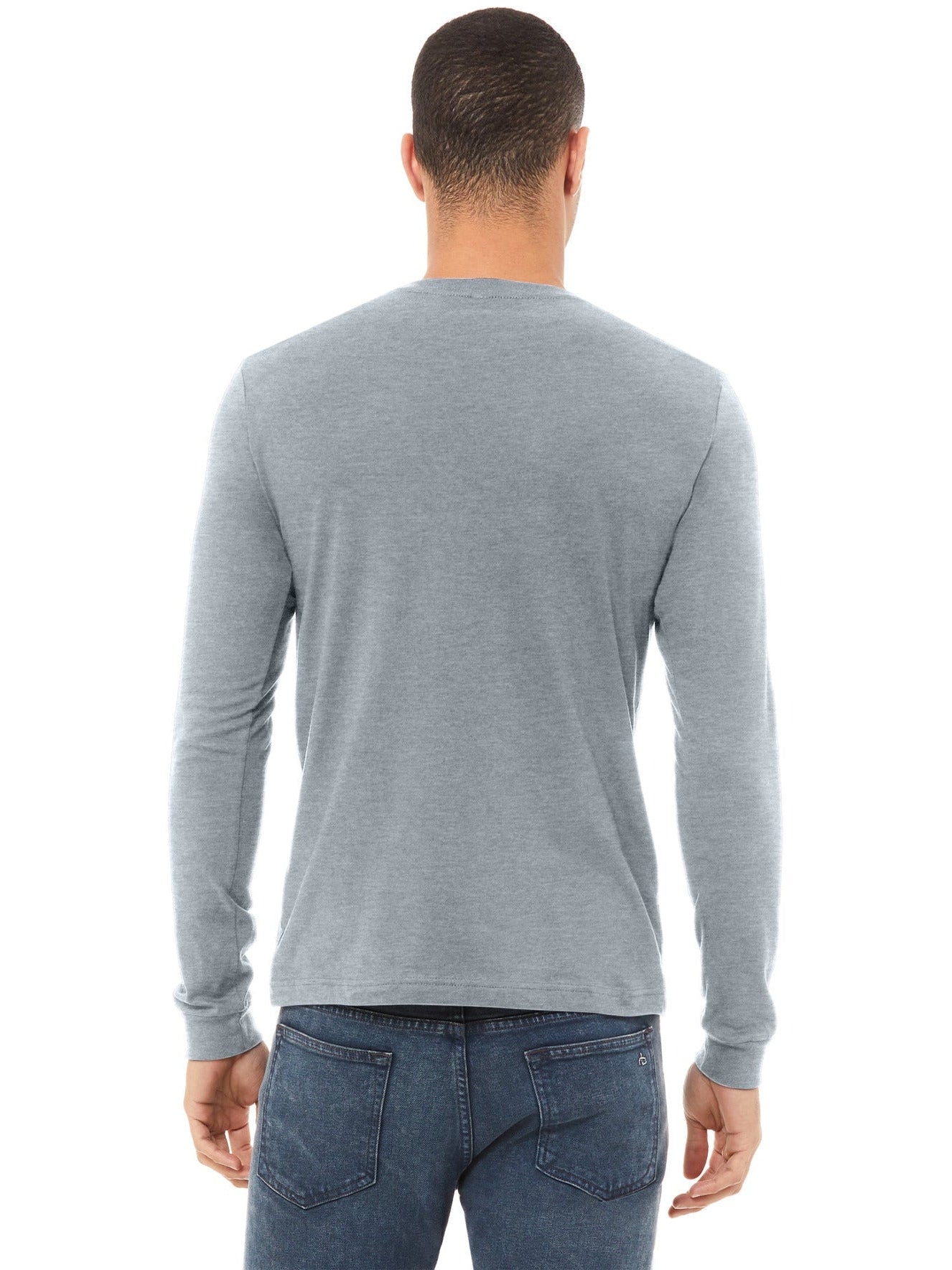 Bella+Canvas Unisex Heather CVC Long Sleeve Tee - Your Ideal Everyday Top