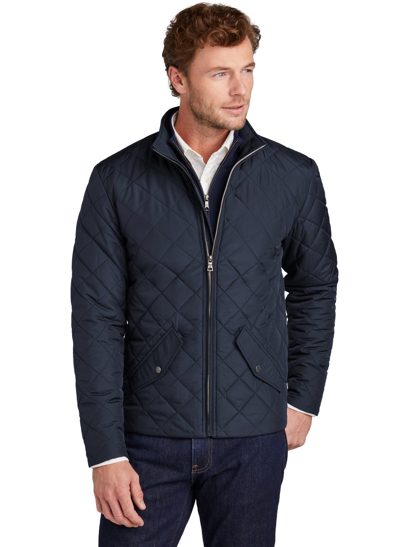 Brooks Brothers Premium Quilted Jacket - A Must-Have for Style and Warmth