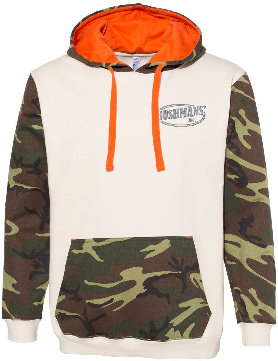 Code Five Fashionable Camo Hooded Sweatshirt - A Must - Have!
