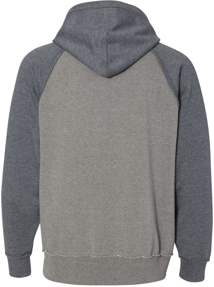 J America Vintage Heather Men's Hooded Sweatshirt - A Fashionable and Durable Choice