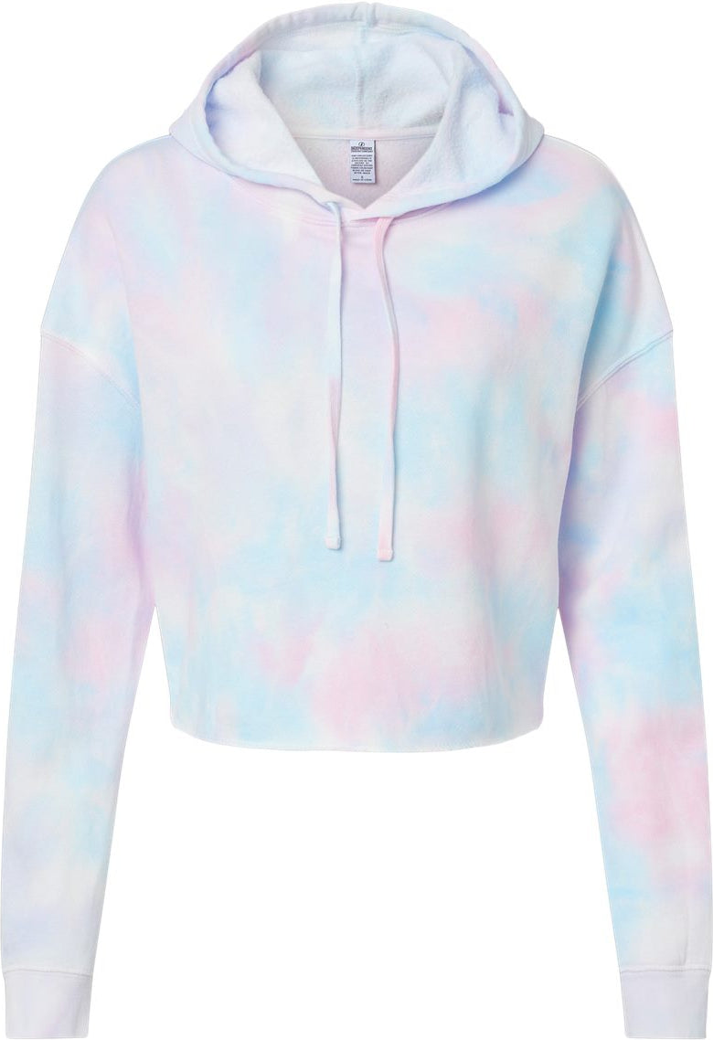 Independent Trading Co. Women's Stunning Lightweight Cropped Hooded Sweatshirt