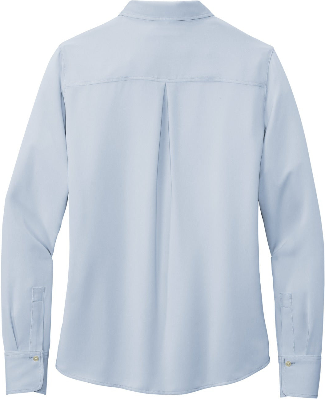 Brooks Brothers Elegant Ladies Full-Button Satin Blouse