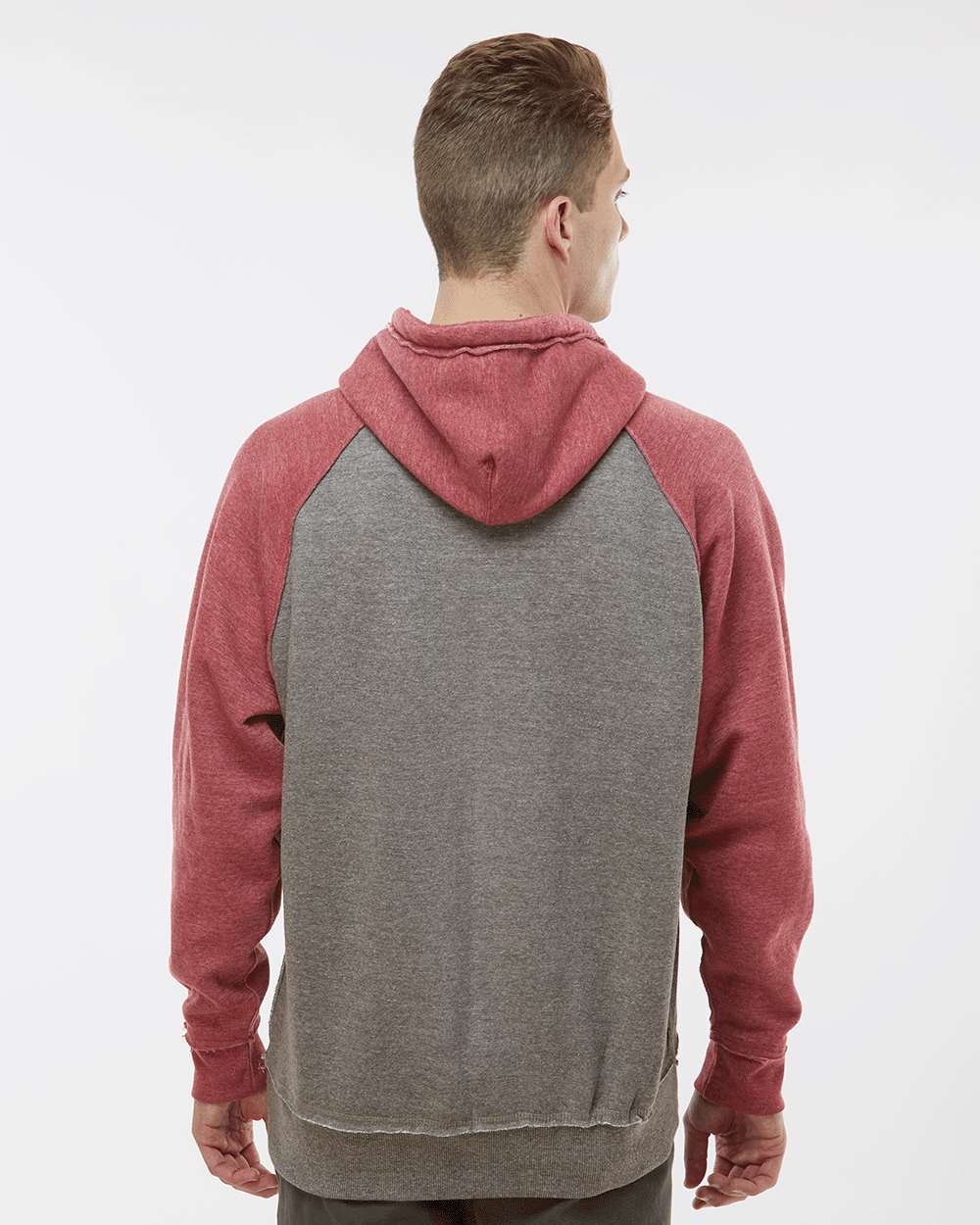 J America Vintage Heather Men's Hooded Sweatshirt - A Fashionable and Durable Choice