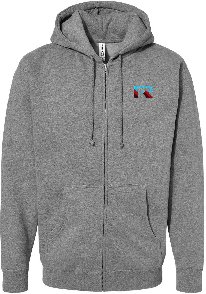 Independent Trading Co. Premium Heavyweight Full-Zip Hooded Sweatshirt