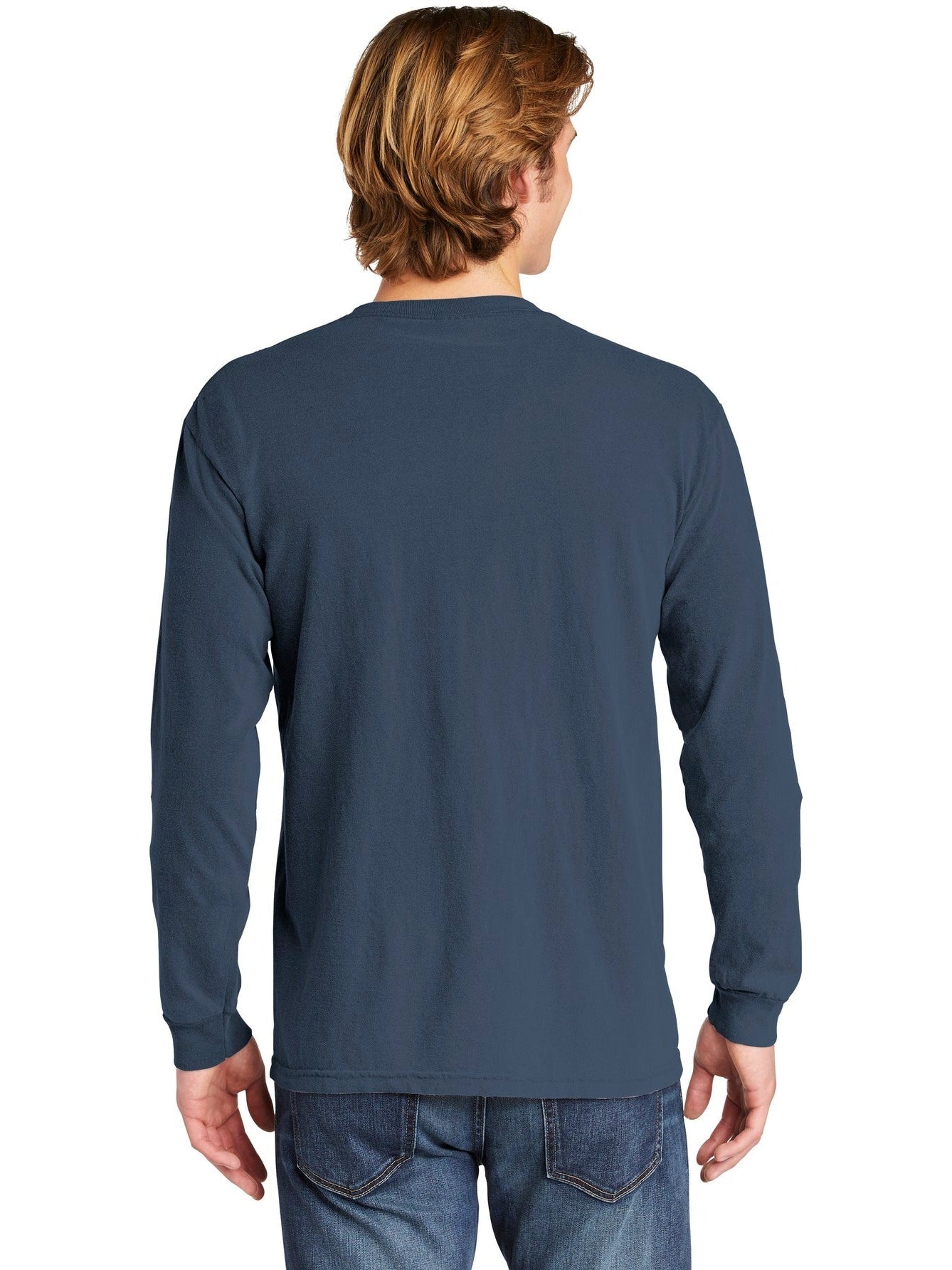 Comfort Colors' Super-Soft Heavyweight Ring Spun Long Sleeve Pocket Tee - Grab Yours Now!