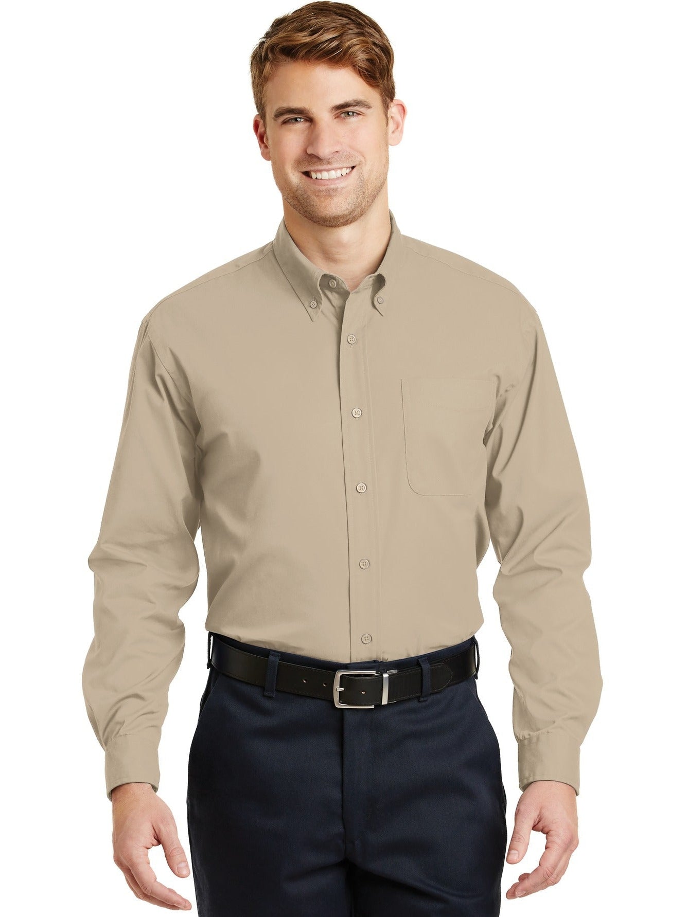 CornerStone SuperPro Long Sleeve Twill Shirt - A Must-Have!