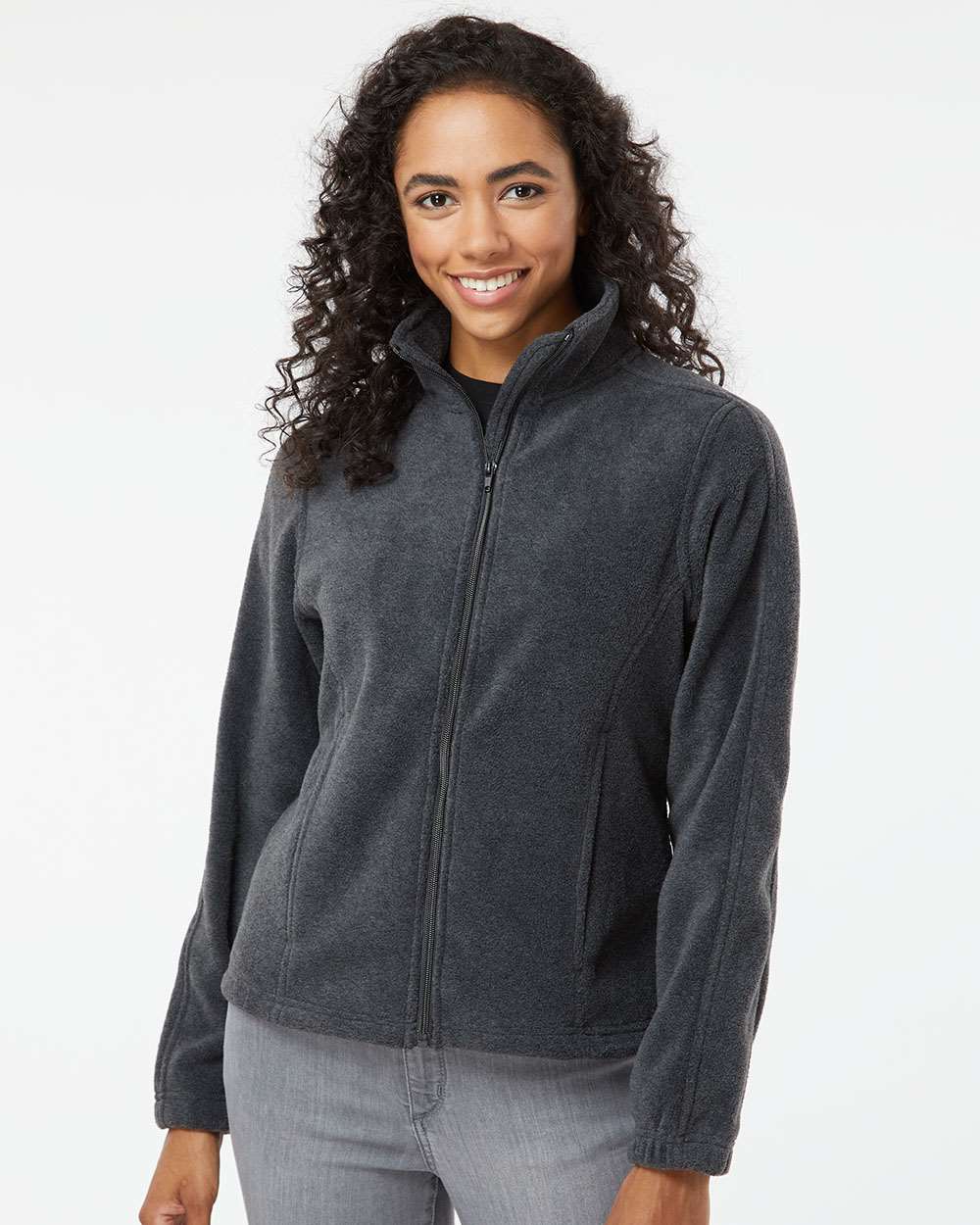 Burnside Women's Polar Fleece Full-Zip Jacket: A Must-Have for Active Ladies