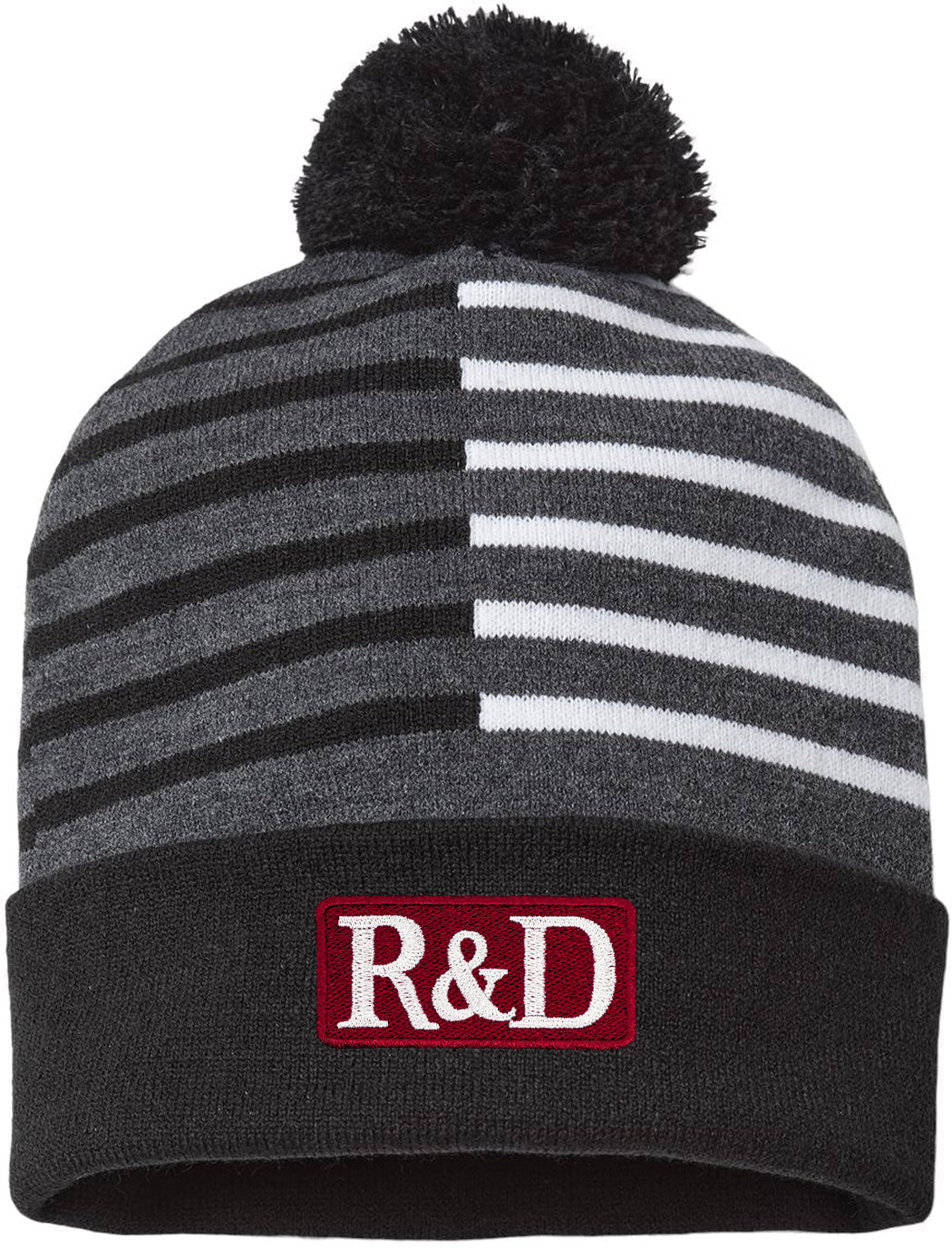 Stunning USA-Made Captain America-Inspired Half Color Beanie