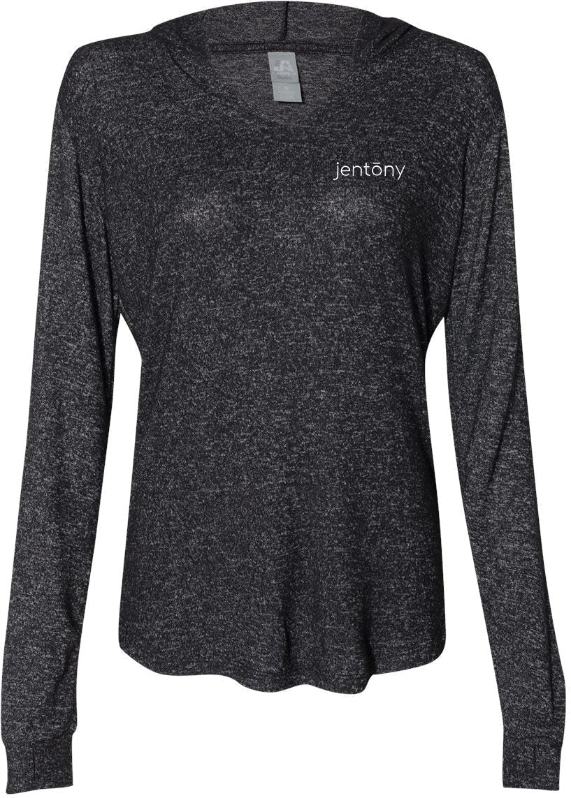 J. America Women's Charming Jersey Hooded Sweatshirt