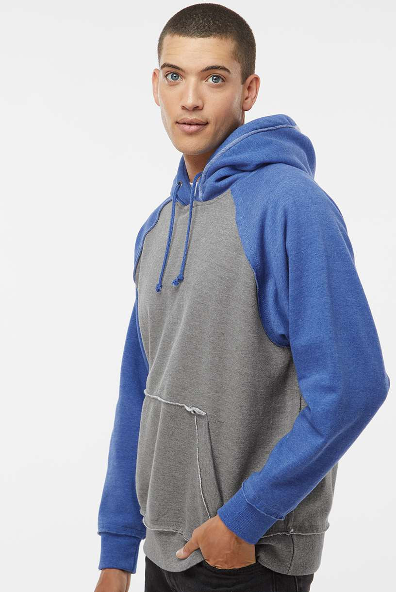 J America Vintage Heather Men's Hooded Sweatshirt - A Fashionable and Durable Choice