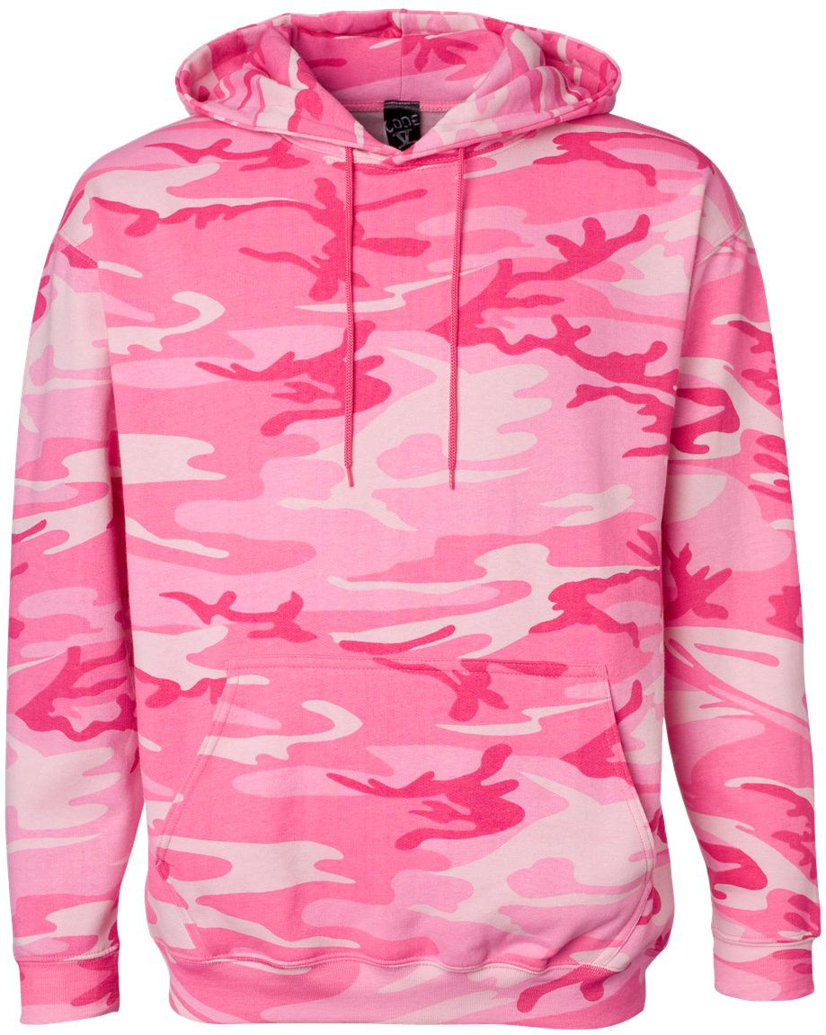 Code Five Camo Pullover Fleece Hoodie - A Must - Have for Outdoor Enthusiasts