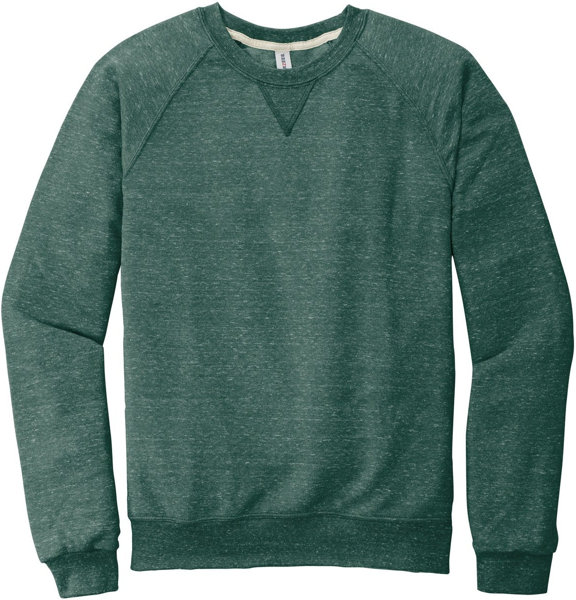 Jerzees Snow Heather French Terry Raglan Crew - The Ultimate Men's Casual Sweatshirt