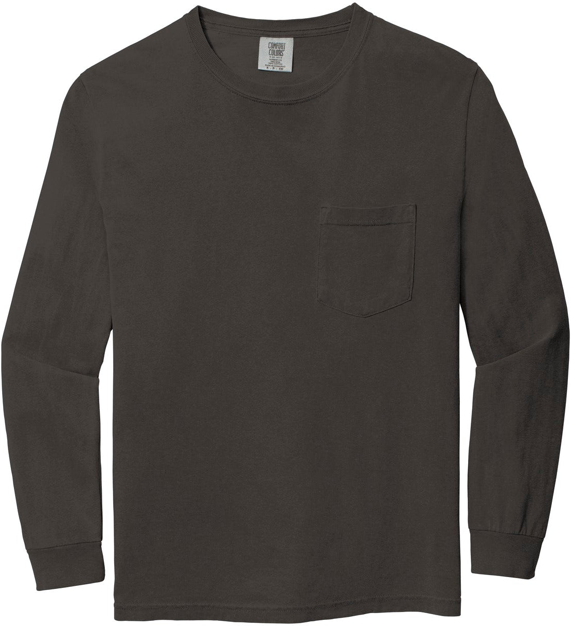 Comfort Colors' Super-Soft Heavyweight Ring Spun Long Sleeve Pocket Tee - Grab Yours Now!