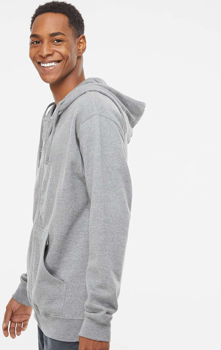 OUTLET - Independent Trading Co. Cozy Midweight Full - Zip Hooded Sweatshirt