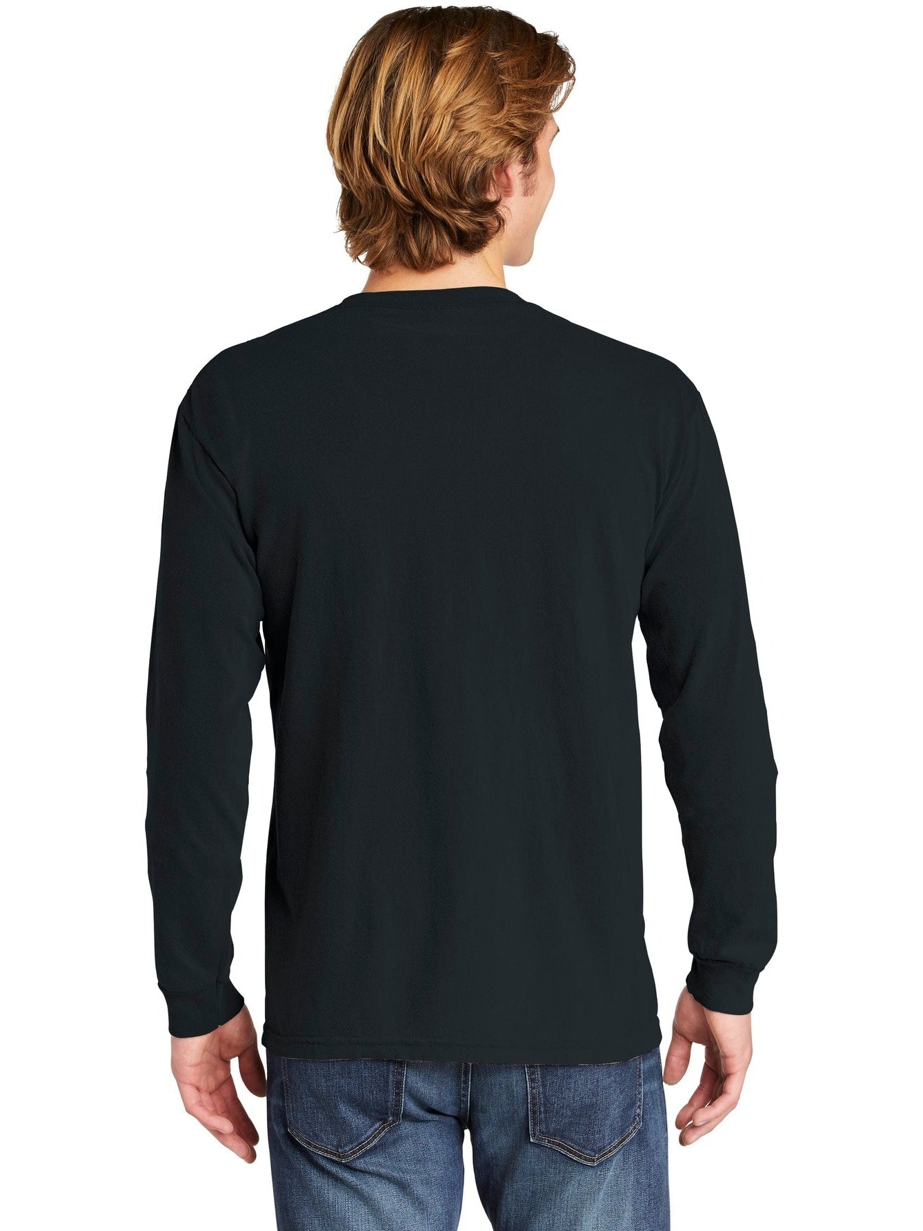 Comfort Colors' Super-Soft Heavyweight Ring Spun Long Sleeve Pocket Tee - Grab Yours Now!