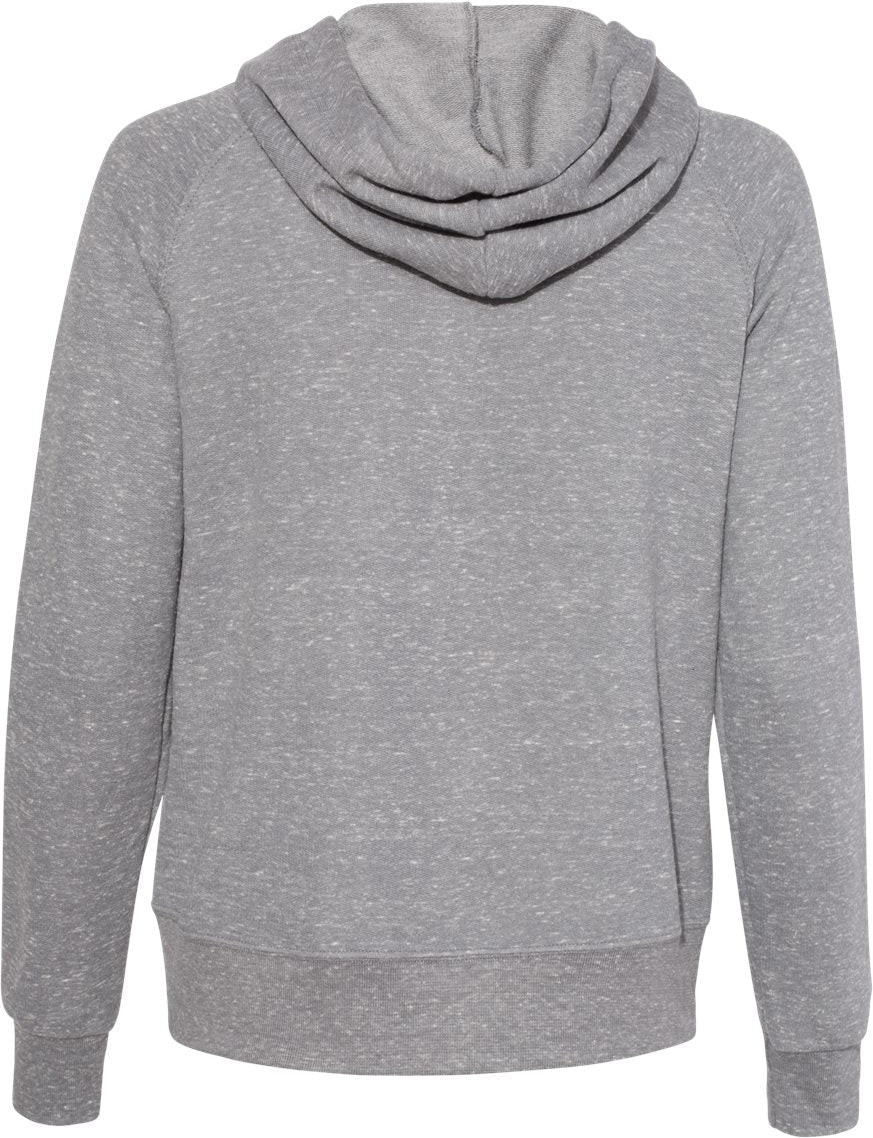 Jerzees Ladies' Snow Heather French Terry Full-Zip Hooded Sweatshirt: A Must-Have Fashion Essential!