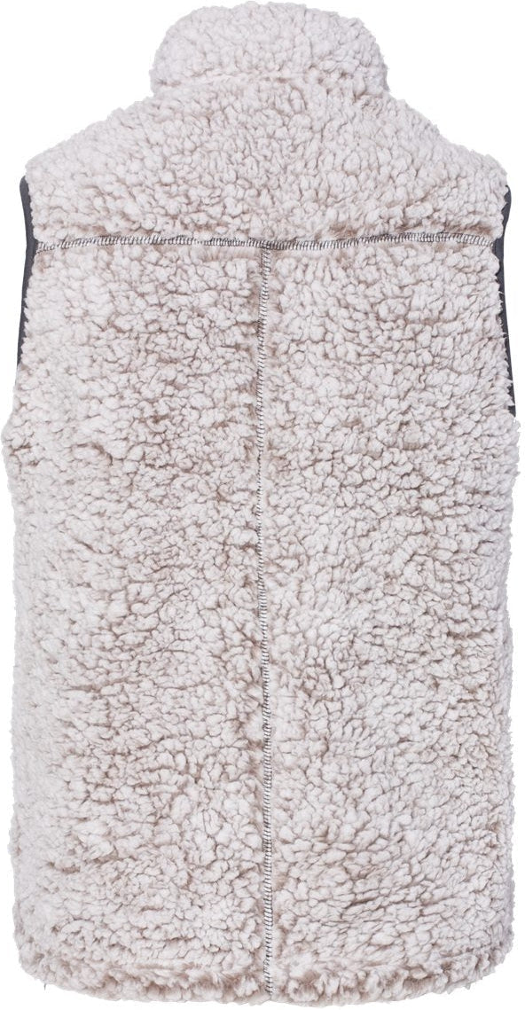 J. America Women's Stunning Full-Zip Sherpa Vest