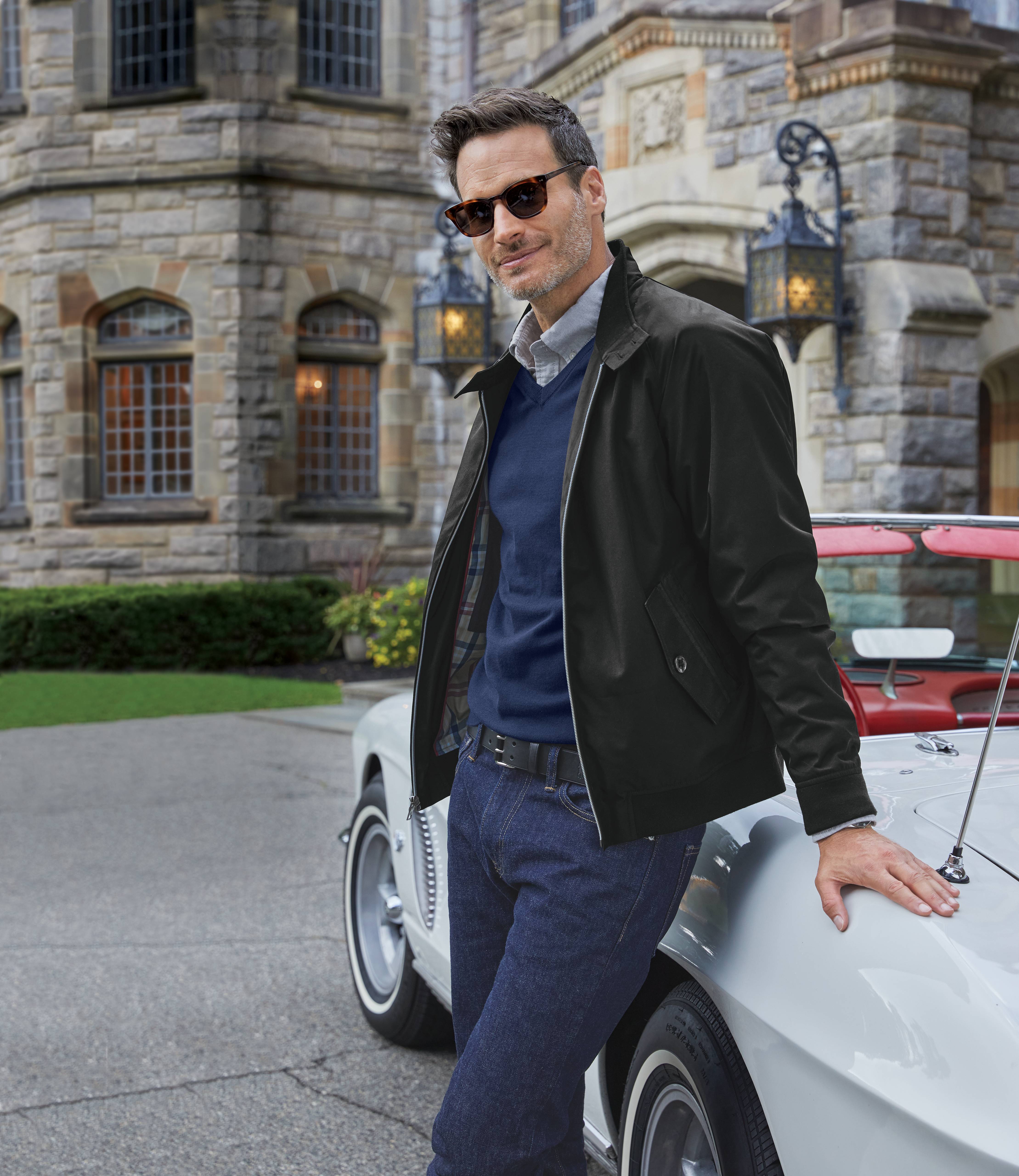 Brooks Brothers Iconic Bomber Jacket - A Timeless Classic