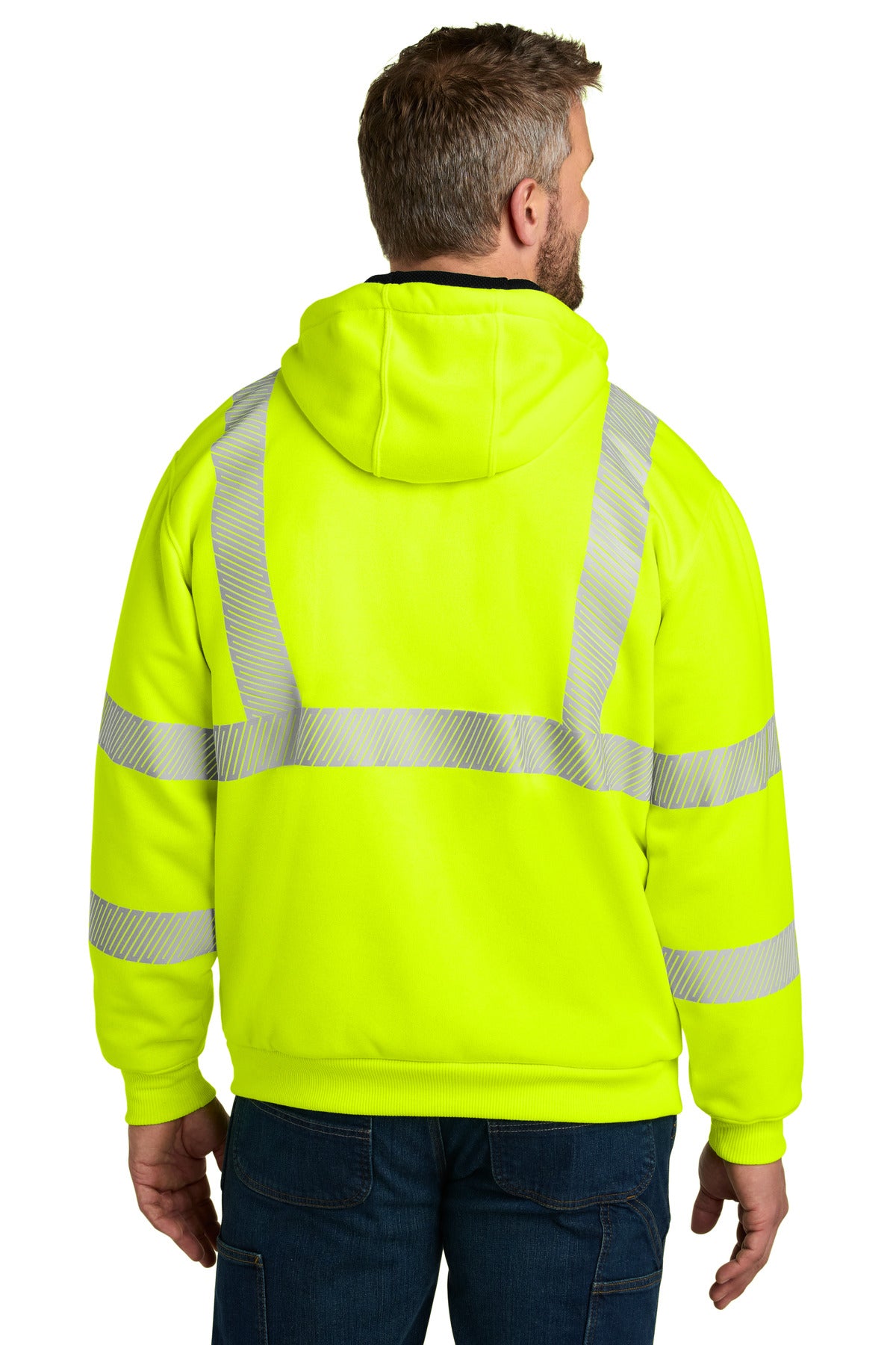 Carhartt ANSI 107 Class 3 Lined Full-Zip Sweatshirt: The Ultimate High-Visibility Gear