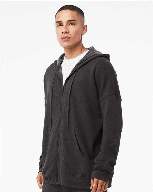 Bella+Canvas Sponge Fleece DTM Full-Zip Hoodie - The Ultimate Comfort Wear