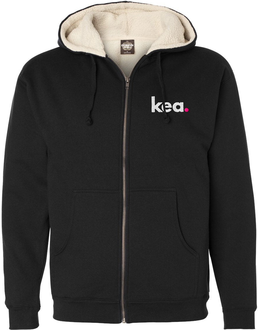 Independent Trading Co. Premium Sherpa-Lined Full-Zip Hoodie - A Men's Fashion Essential