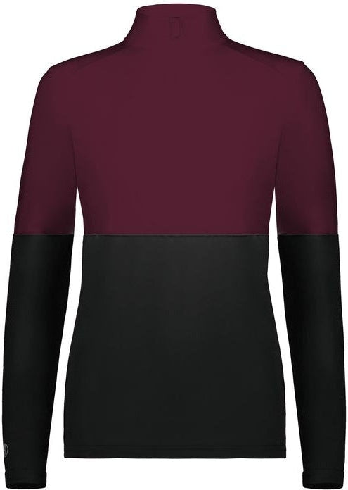 Holloway Ladies' Momentum 1/4 Zip Team Pullover - Outlet Exclusive
