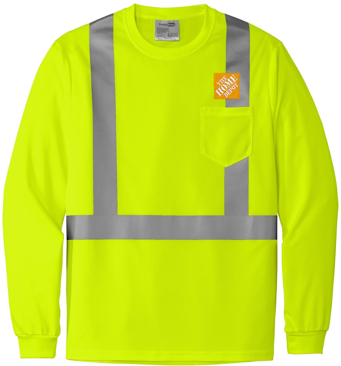 CornerStone ANSI 107 Class 2 Mesh Long Sleeve Tee - Your Ultimate Work Companion