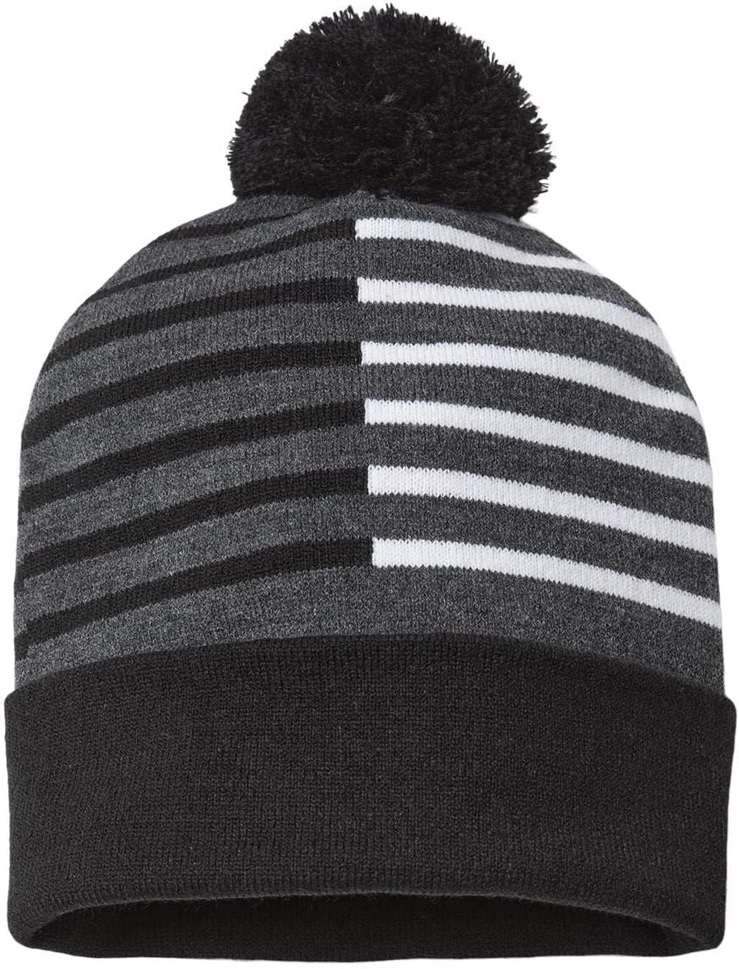 Stunning USA-Made Captain America-Inspired Half Color Beanie