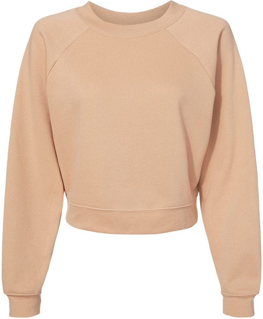 Bella+Canvas Ladies' Stylish Raglan Pullover Fleece - A Must-Have!