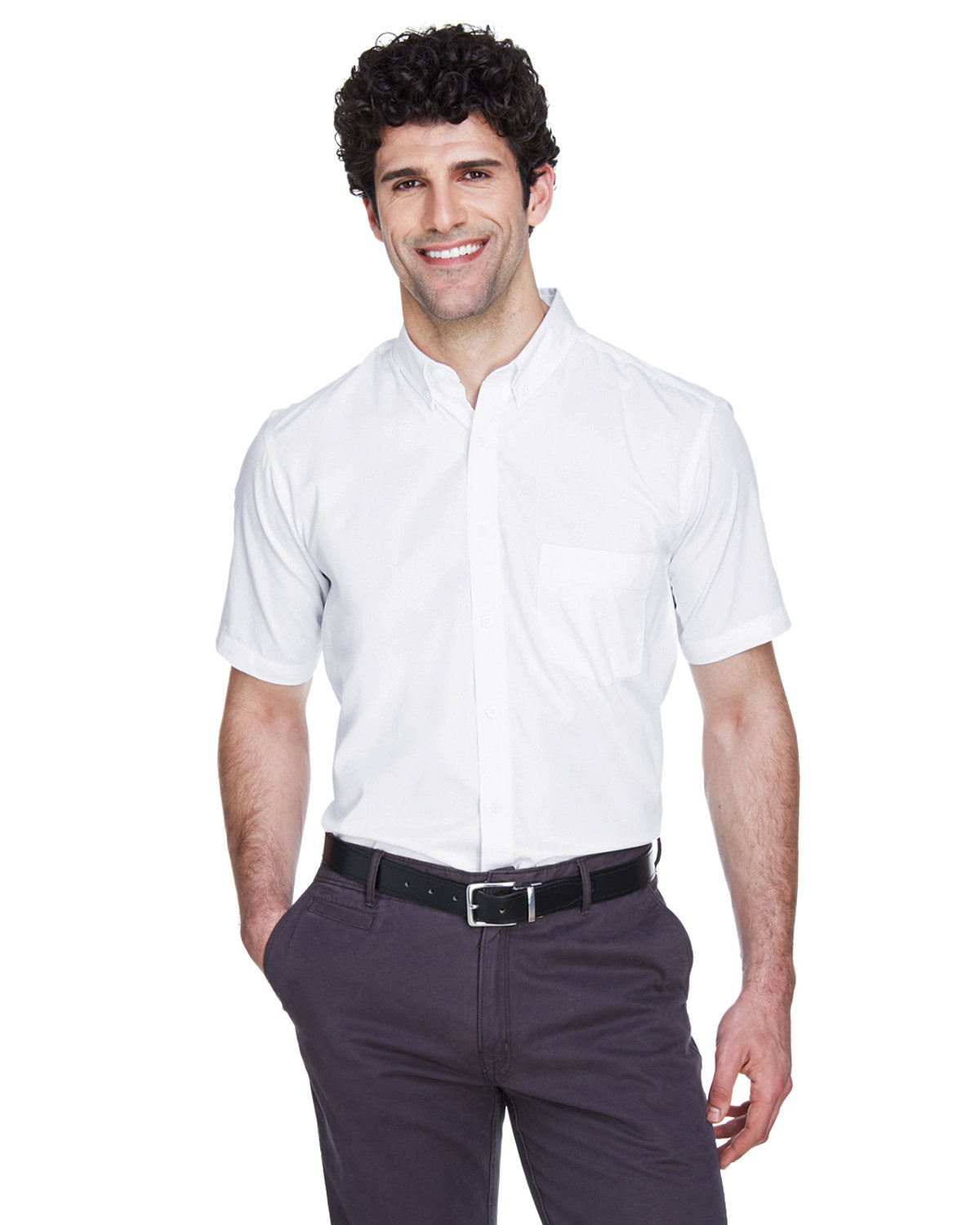 Core 365 Optimum: The Ultimate Short-Sleeve Twill Shirt