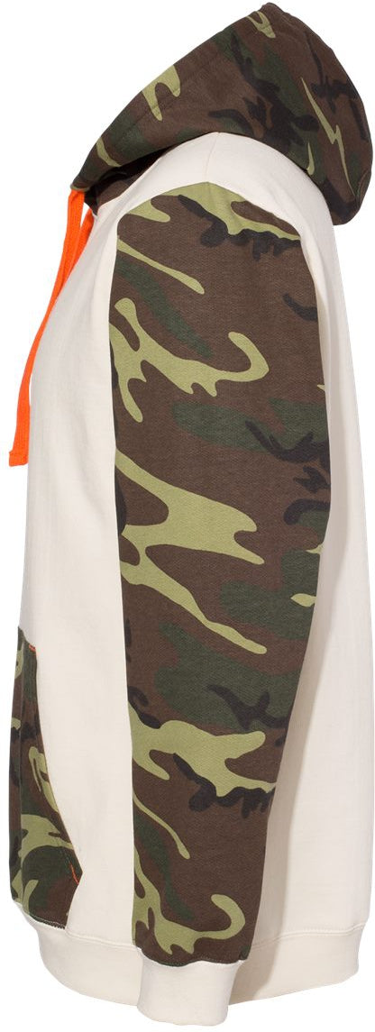 Code Five Fashionable Camo Hooded Sweatshirt - A Must - Have!