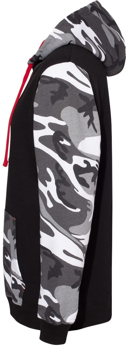 Code Five Fashionable Camo Hooded Sweatshirt - A Must - Have!