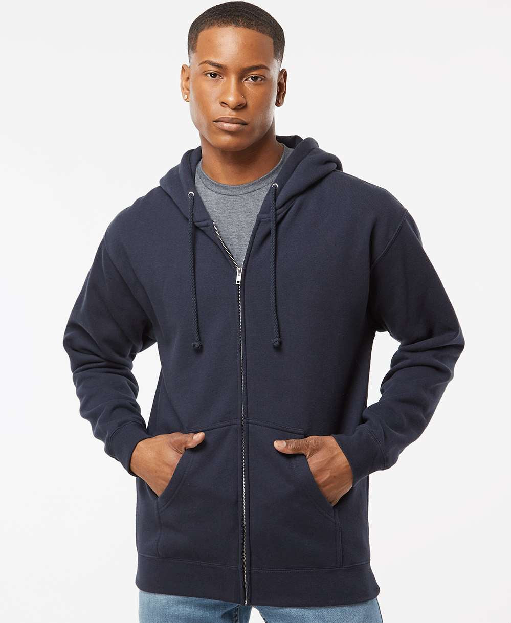 Independent Trading Co. Premium Heavyweight Full-Zip Hooded Sweatshirt