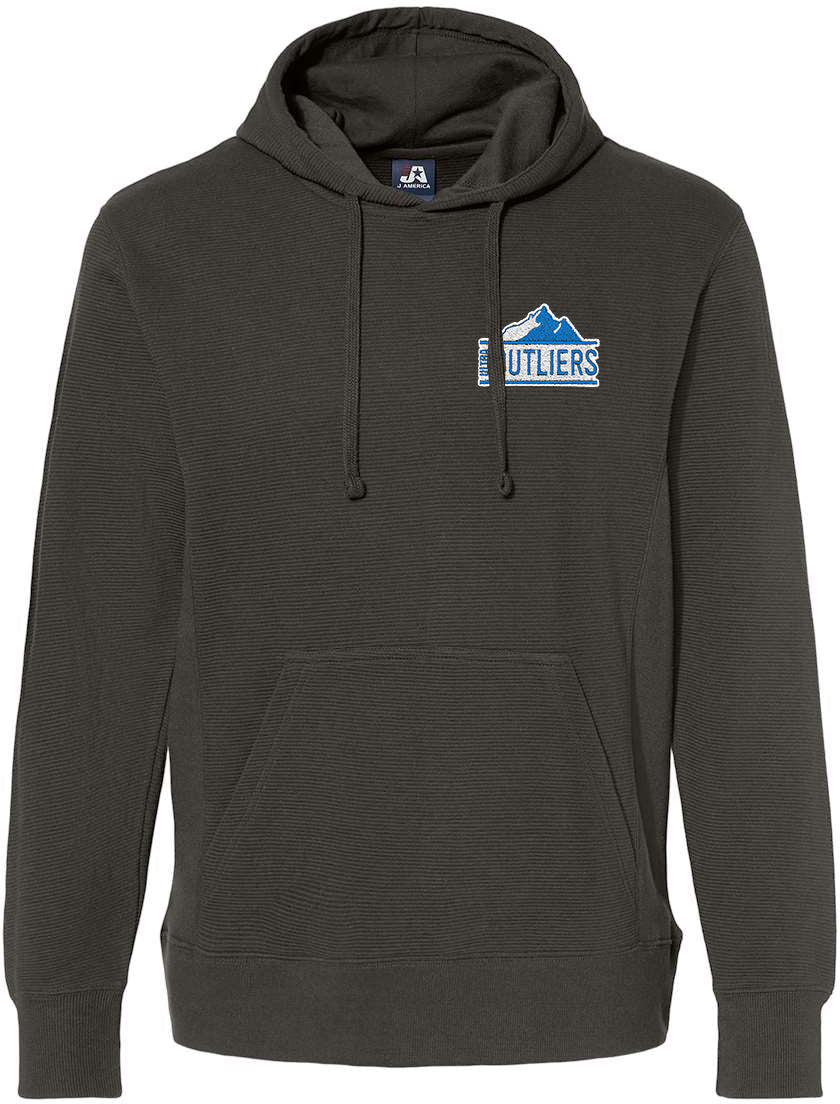 J. America's Stunning Ripple Fleece Hooded Sweatshirt - A Must-Have!