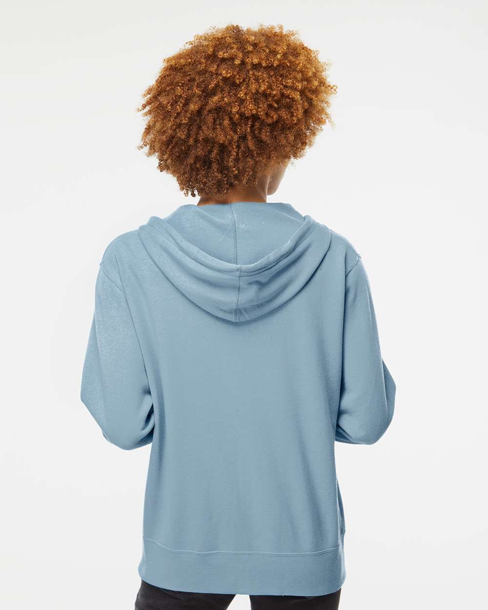 Independent Trading Co. Stylish Lightweight Full-Zip Hooded Sweatshirt