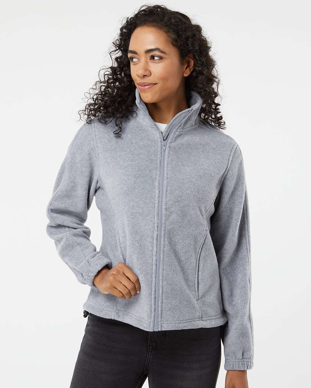 Burnside Women's Polar Fleece Full-Zip Jacket: A Must-Have for Active Ladies