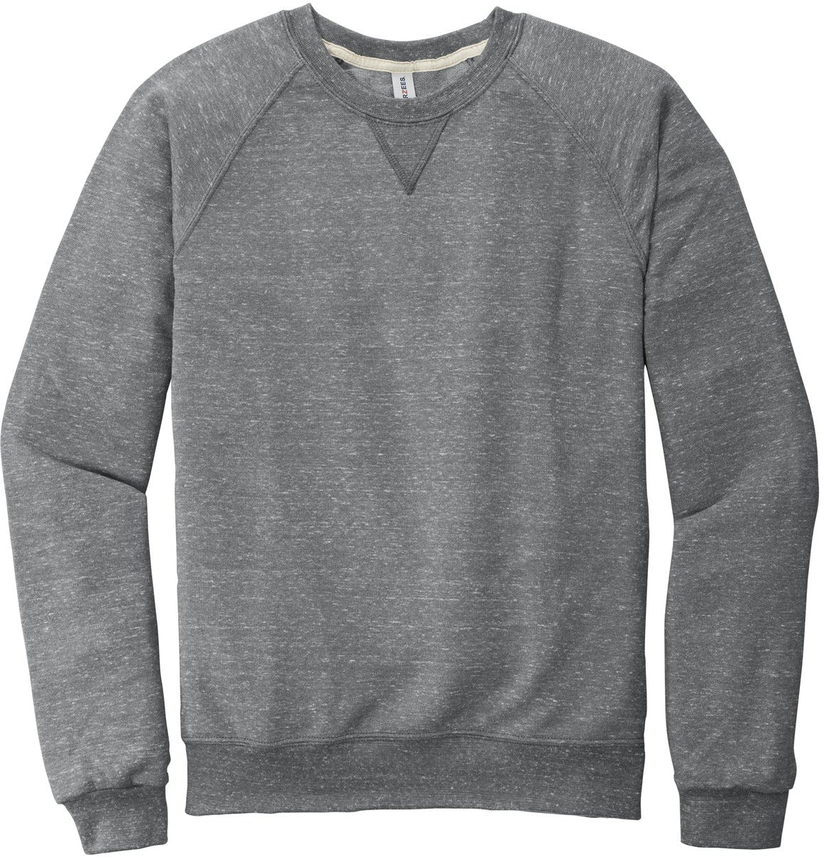Jerzees Snow Heather French Terry Raglan Crew - The Ultimate Men's Casual Sweatshirt