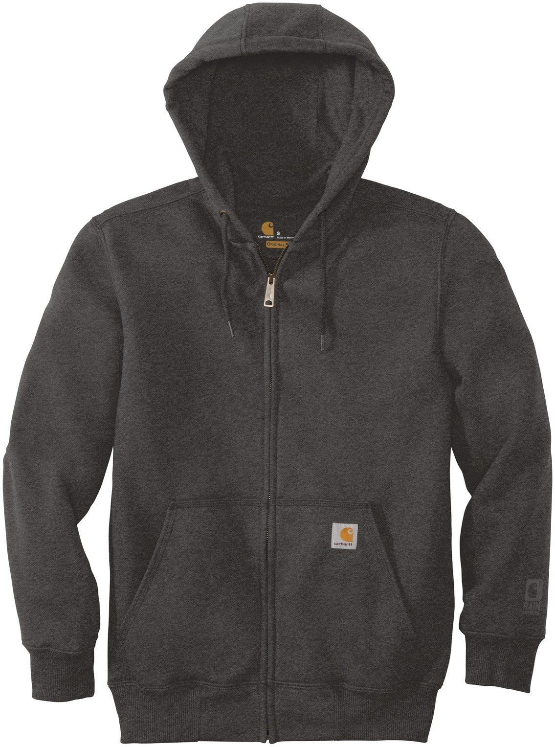 Carhartt Rain Defender Paxton: Heavyweight Hooded Zip-Front Sweatshirt for Tough Jobs