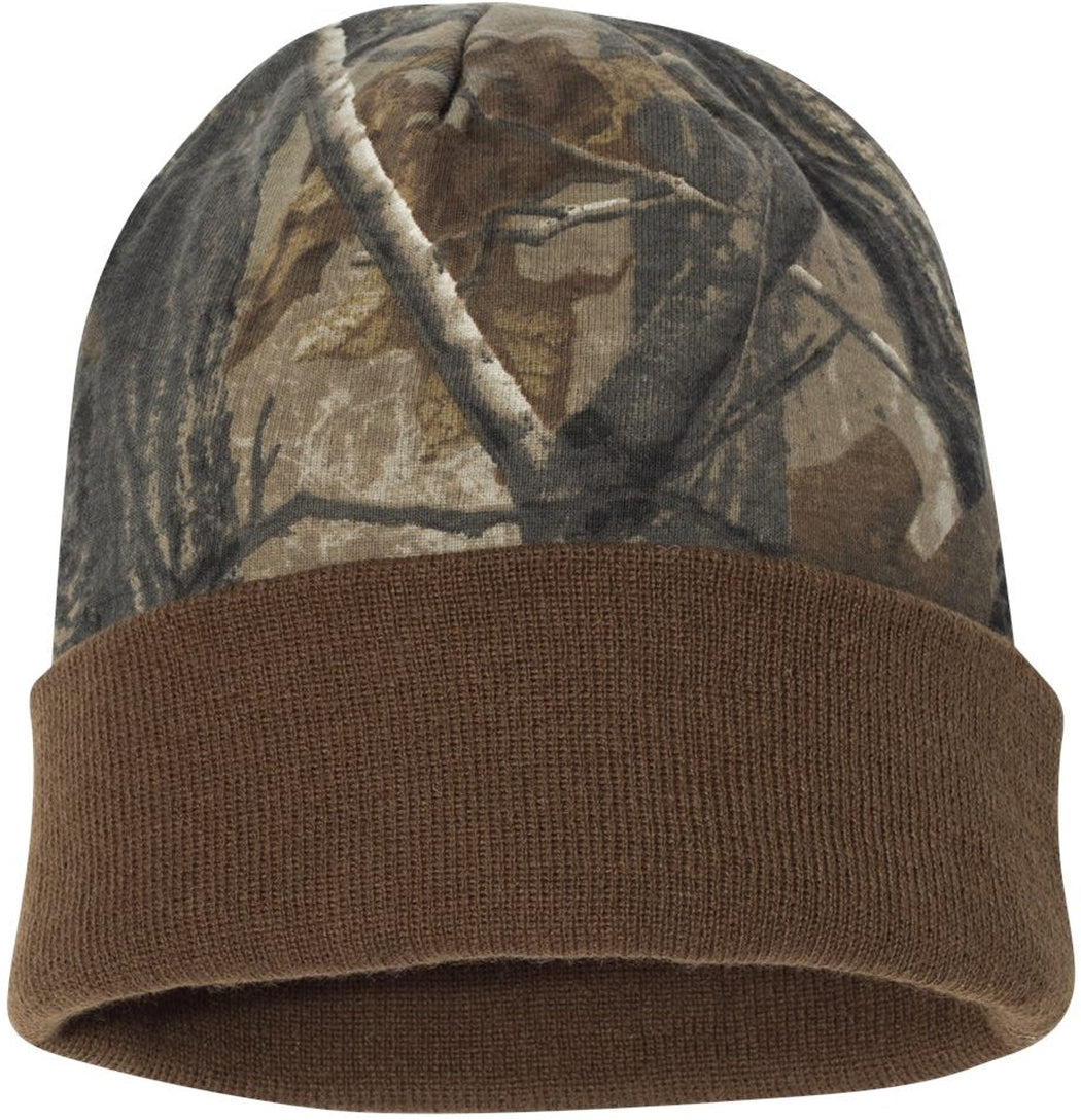 Kati 12 Camo Knit Beanie: Stylish and Comfortable Headwear