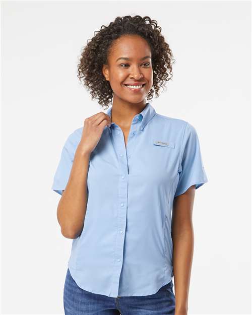 Columbia Women's PFG Tamiami II Short Sleeve Shirt: A Must-Have for Active Ladies!